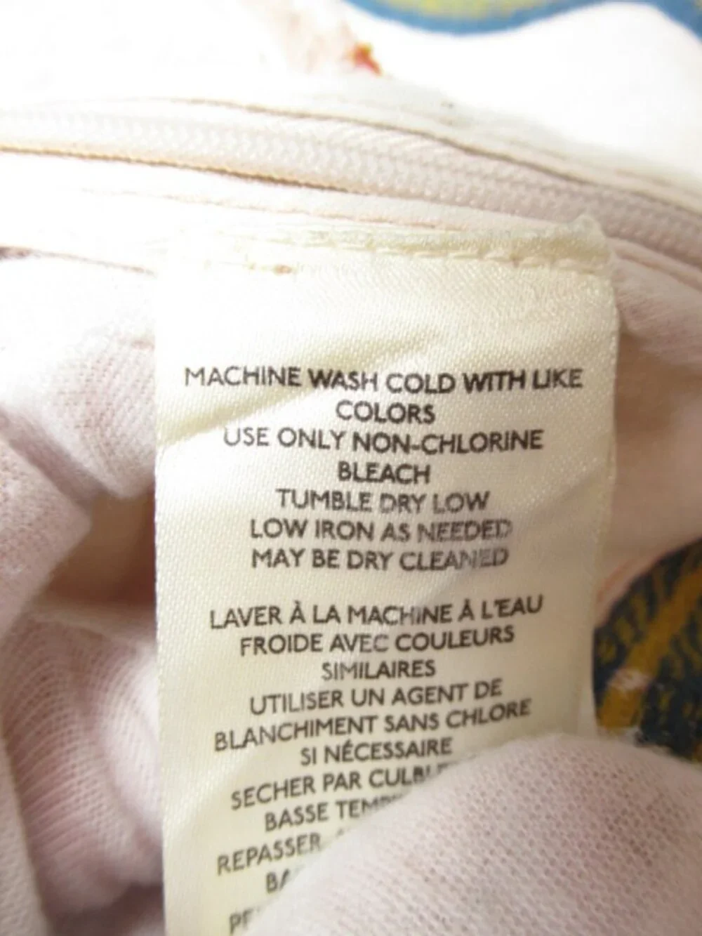 Anthropologie Pilcro Puff-Sleeve Peplum Blouse Neutral Motif Floral Cream M